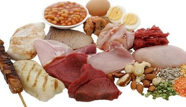 Menú de dieta proteica para adelgazar.
